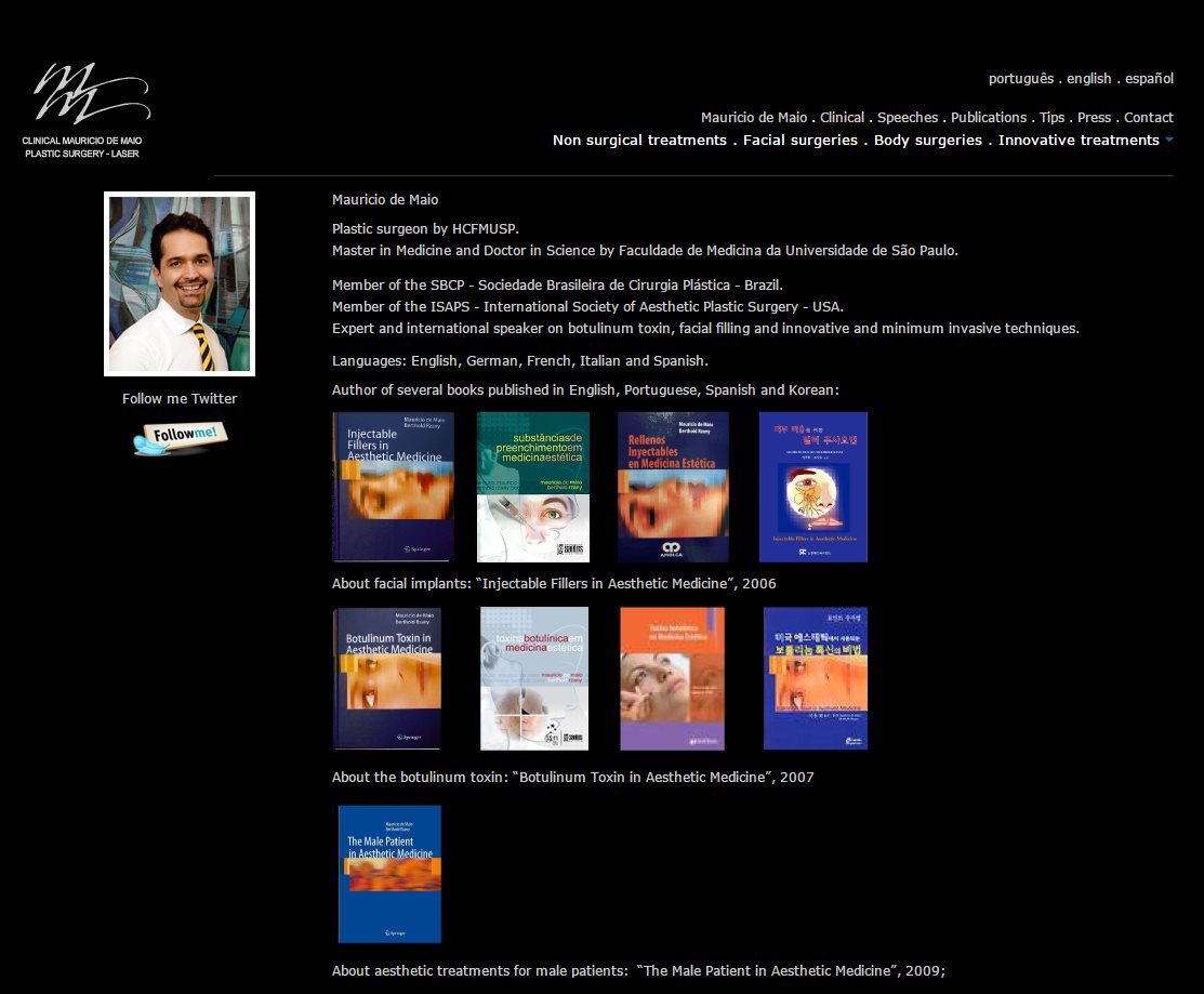 Dr. De Maio – 巴西整形外科醫師,專長Voluma八點拉提、Voluma隆鼻、3+3眼周美容 Dr. De Maio – 巴西整形外科醫師,專長Voluma八點拉提、Voluma隆鼻、3+3眼周美容